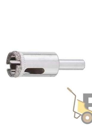 Коронка трубчатая по стеклу и керамике 18 мм intertool sd-0352