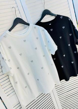 Футболка сердечка