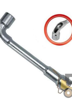 Ключ торцевий з отвором l-подібний 16 мм intertool ht-1616