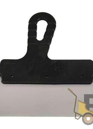 Шпатель из нержавеющей стали 100 мм intertool kt-2100
