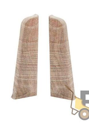 Комплект заглушек для плинтуса salag lima 50 polish oak левая+правая