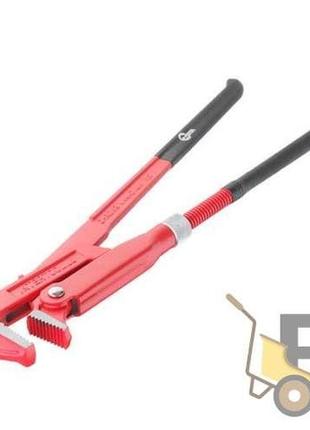 Ключ трубный 1.5", 90° intertool ht-0188