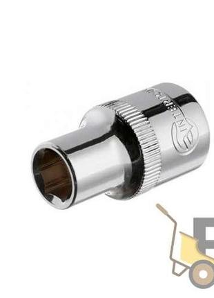 Головка шестигранная 1/2" 10x38 мм intertool et-0010