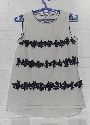 Блузка подростковая без рукавов