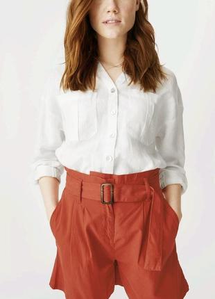 Качественные шорты с поясом yessica by c&a лиоцелл этикетка