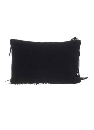Замшевый клатч с кисточками mango🥭