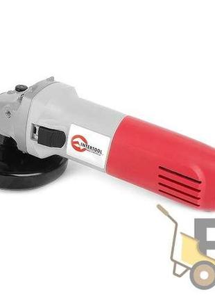 Шліфмашина кутова (болгарка) 750 вт 125 мм intertool dt-0263