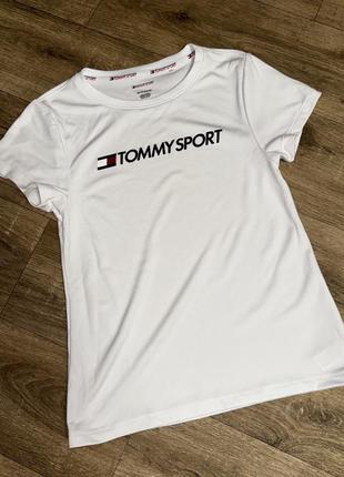 Tommy Tank sport оригинал белая футболка томи