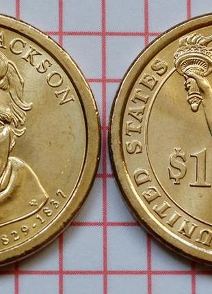 1 долар сша 7-й президент е.джексон, 2008 р