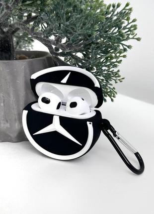 Чохол мерседес airpods 1, airpods 2, airpods 3, airpods pro, airpods pro