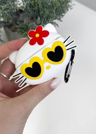 Чохол котик airpods 1, airpods 2, airpods 3, airpods pro, airpods pro 2