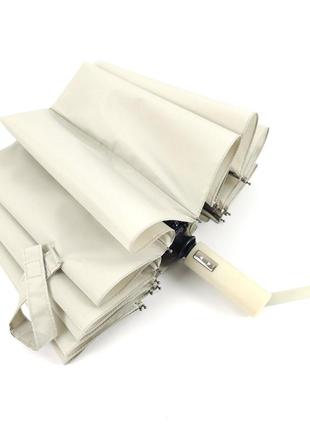 "зонт женский складной полный автомат с системой антишторм от toprain"