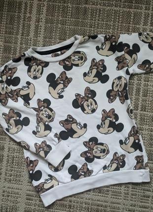 Свитшот с микроначесом