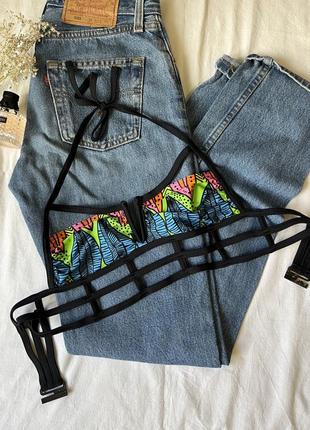 Черный верх от купальника asos