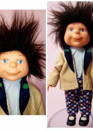 Новая паричковая кукла чудик очень редкая лялька  гдр