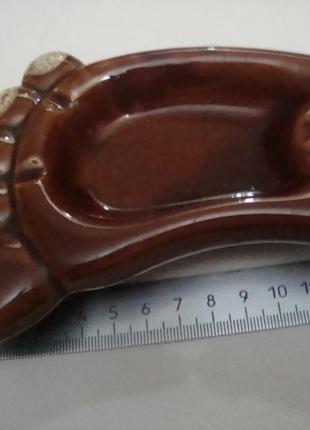 Оригинальная пепельница керамика ссср №б99