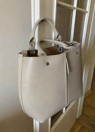 Шкіряна сумка zara оригінал 4