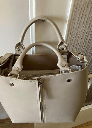 Шкіряна сумка zara оригінал 3