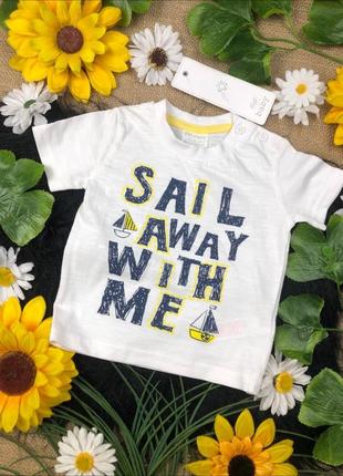 Нова футболочка на 0-3 міс