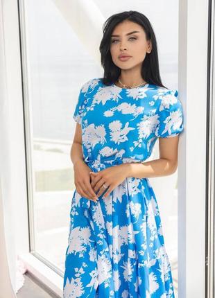 Трендовое платье миди