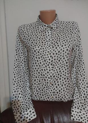 Блуза /рубашка/  под леопардовый принт