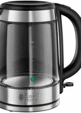 Электрочайник russell hobbs glass 21600-57 1.7 л чайник электрический