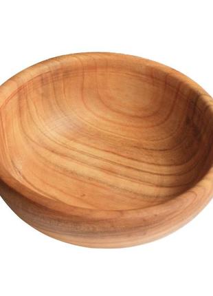 Миска дерев'яна mazhura mz-397427 12 см бежева