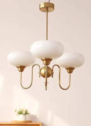 Світлодіодна люстра сафіт metz 5025 45w 3000к-6500к