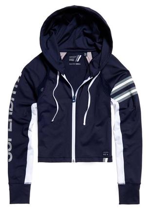 Свитшот superdry super speed sport на полной молнии2 фото