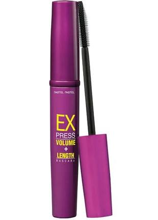 Тушь для ресниц pastel express volume & length 10 мл (8690644019180)