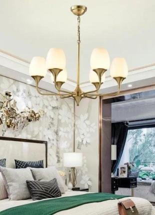 Світлодіодна люстра сафіт nevers 5035 60w 3000к-6500к