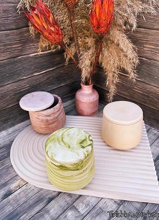 Кашпо для свечей, суккулентов, кактусов