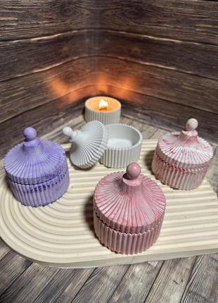 Кашпо для свечей, суккулентов, кактусов