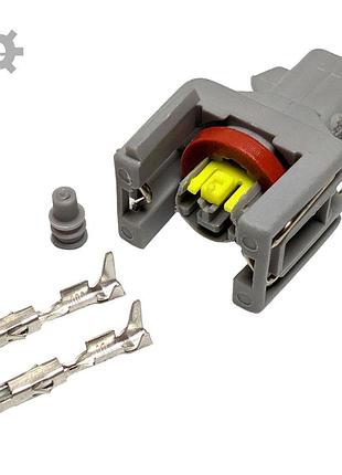 Фишка топлевной форсунки 407 peugeot 10811963 9001845 6650170121