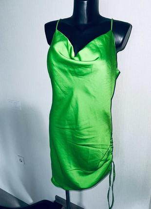 Трендова шовкова сукня amish1 фото