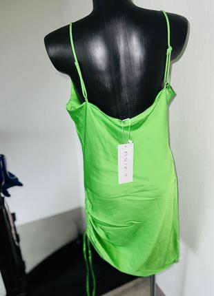 Трендова шовкова сукня amish2 фото