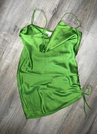 Трендова шовкова сукня amish3 фото