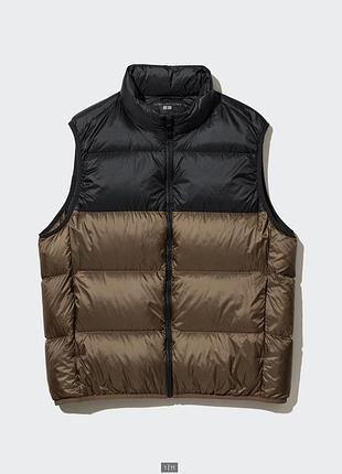 Жилет пуховий ультралайт унісекс юнікло uniqlo