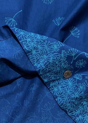 S довга сукня натуральна бавовна літній тонкий сарафан без рукава волан зверху2 фото