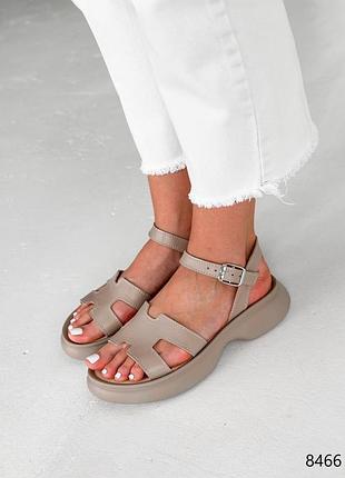 Босоніжки натуральна шкіра