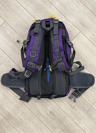 Туристический трекинговый походный рюкзак hutianlang 40l фиолетовый
