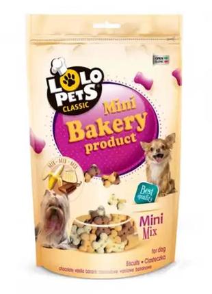 Lolopets ласощі д/собак кісточки мікс mini 350 гр, 8 шт./пач./пач.