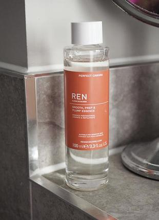 Есенція для обличчя ren perfect canvas smooth, prep & plump essence