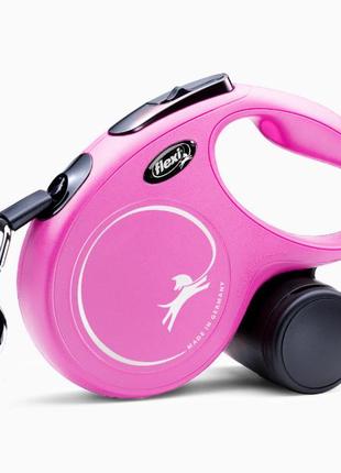 Поводок-рулетка classic тросик s (8 м; до 12 кг)