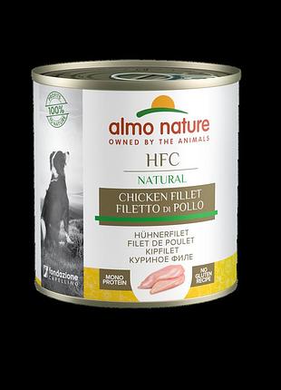 Almo nature hfc dog natural 280 г (куряче філе)
