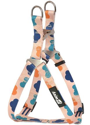 Шлея animall s-6, для собак, нейлон, 1,5×33-50 см