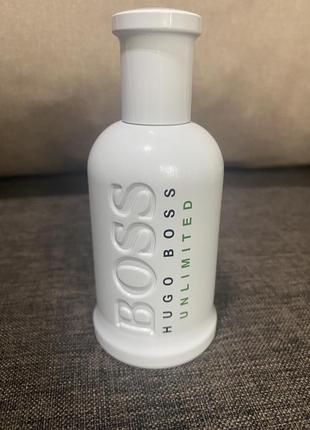 Hugo boss boss bottled unlimited туалетна вода 100 мл, оригінал