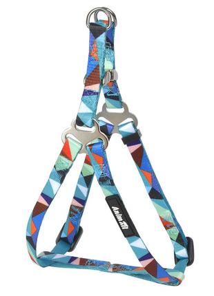 Шлея animall l-1, для собак, нейлон, 2.5×50-78 см