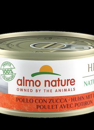 Almo nature hfc cat natural 70 г (курка з гарбузом)