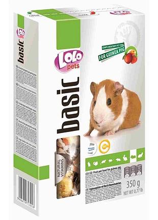"lolopets" полнорац. корм фруктовый для cв.морской 0,350г